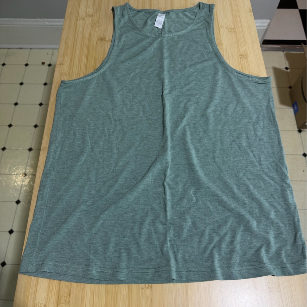 Men’s Vitality Tank Top - Sage Green Medium